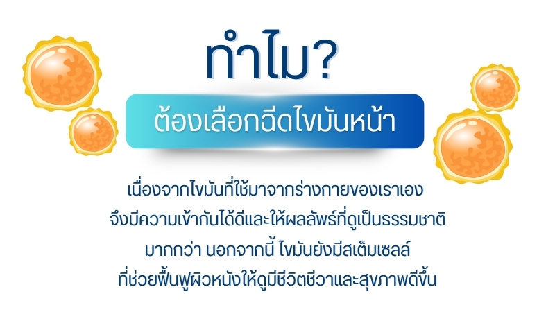 ทำไมต้องเลือกฉีดไขมันหน้า