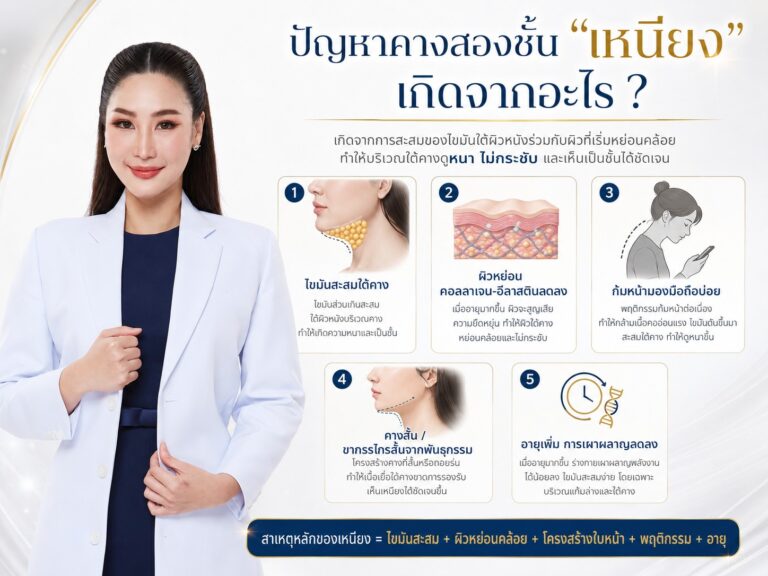 Hifu เหนียงคืออะไร ? ทำไมถึงช่วยลดปัญหาได้ตรงจุด 