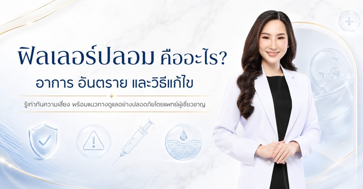 ฟิลเลอร์ปลอม คืออะไร? อาการ อันตราย และวิธีแก้ไข
