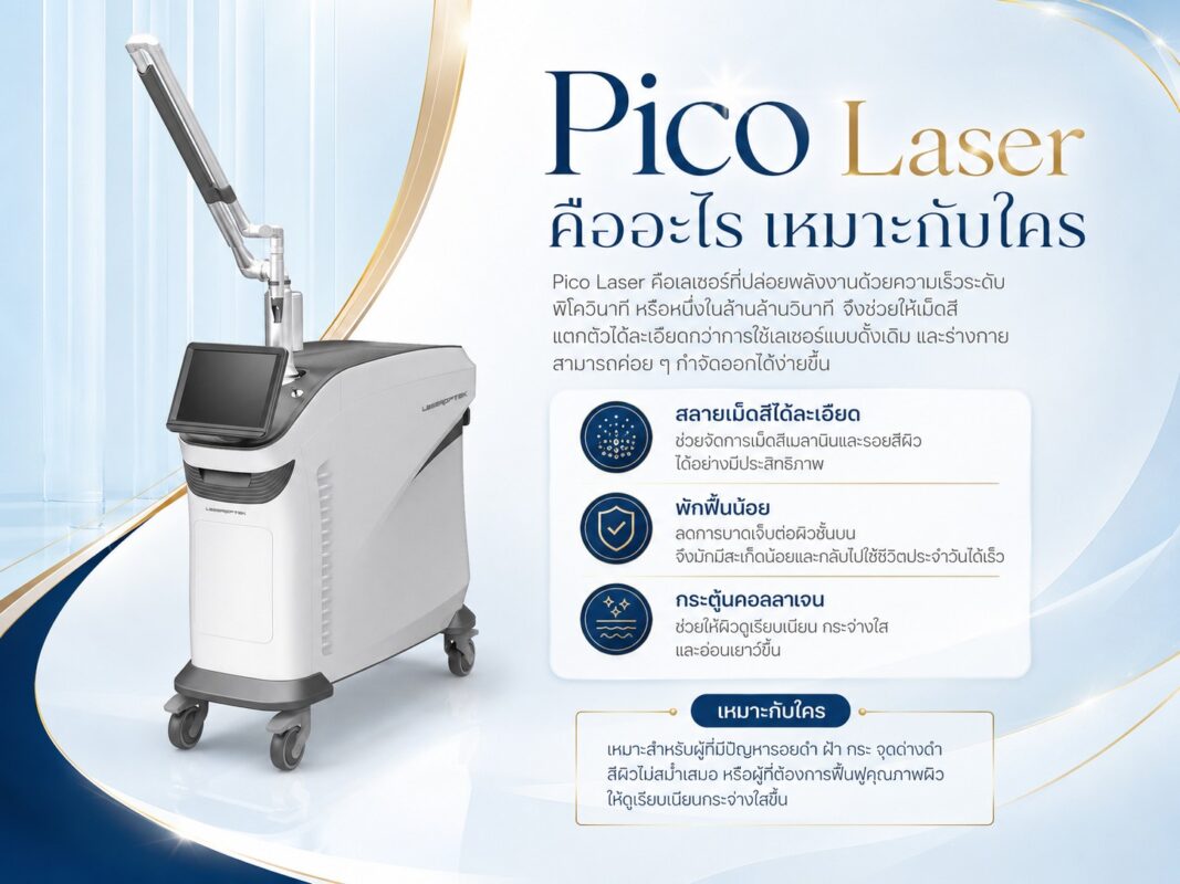 Pico Laser คืออะไร เหมาะกับใคร