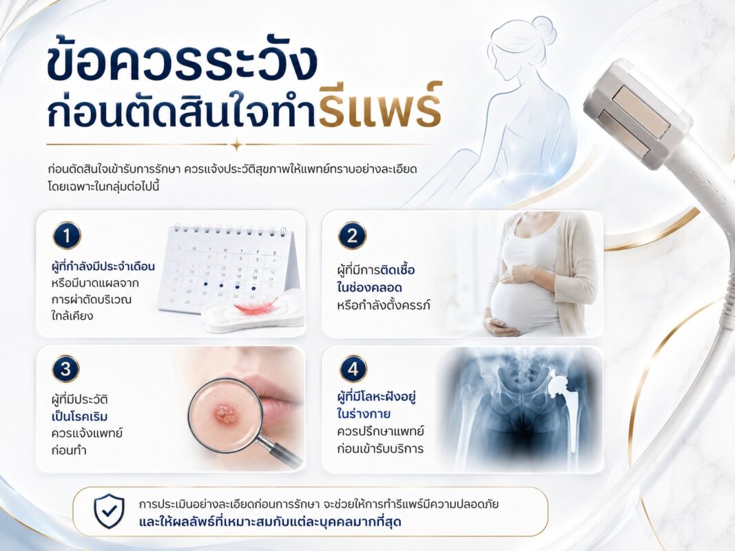 ข้อควรระวังก่อนตัดสินใจทำรีแพร์