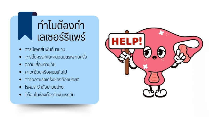 ทำไมต้องทำ เลเซอร์รีแพร์