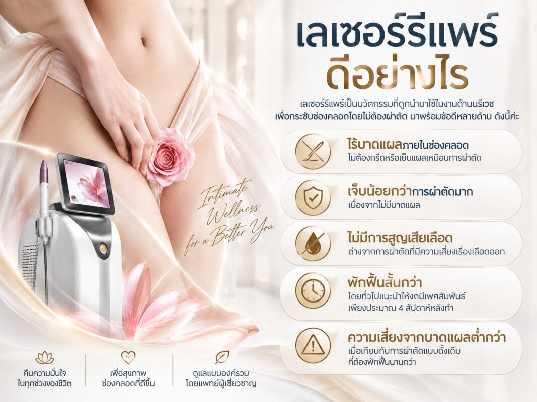 เลเซอร์รีแพร์ ดีอย่างไร