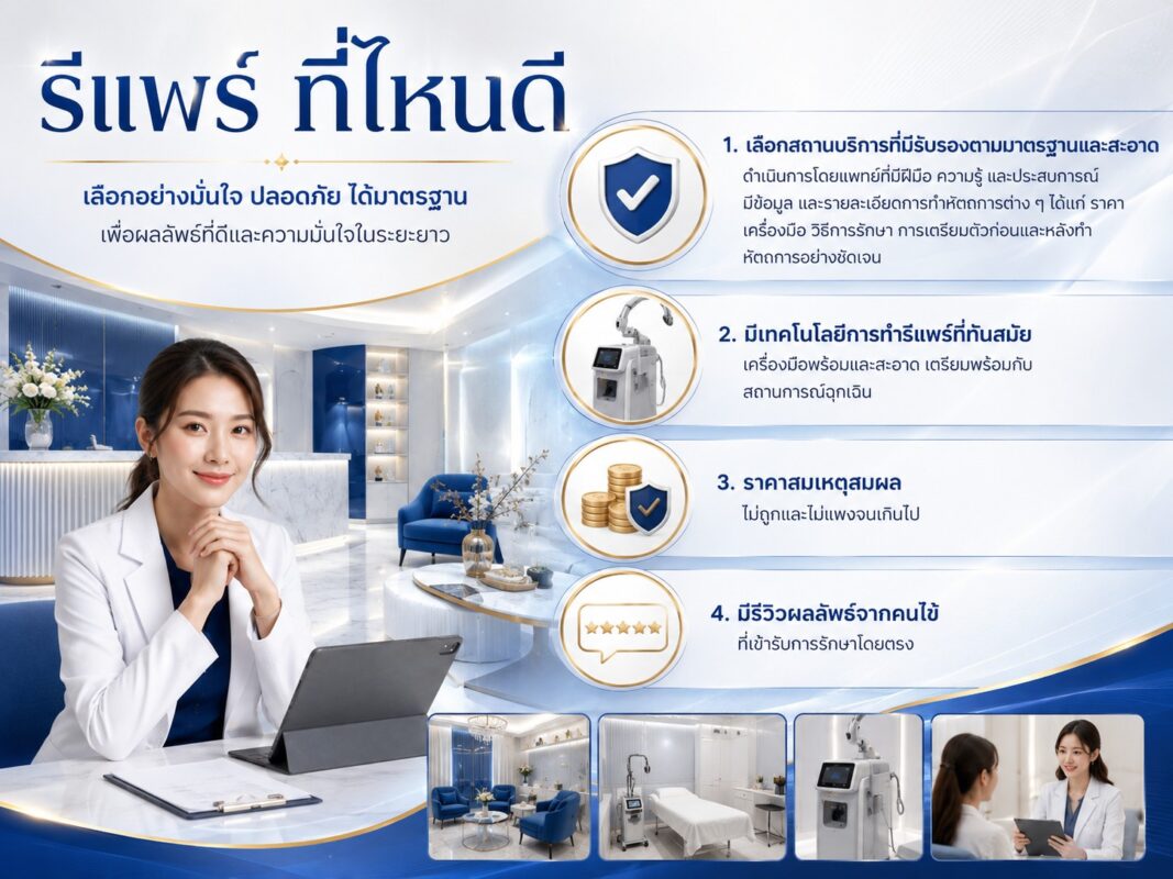 รีแพร์ ที่ไหนดี