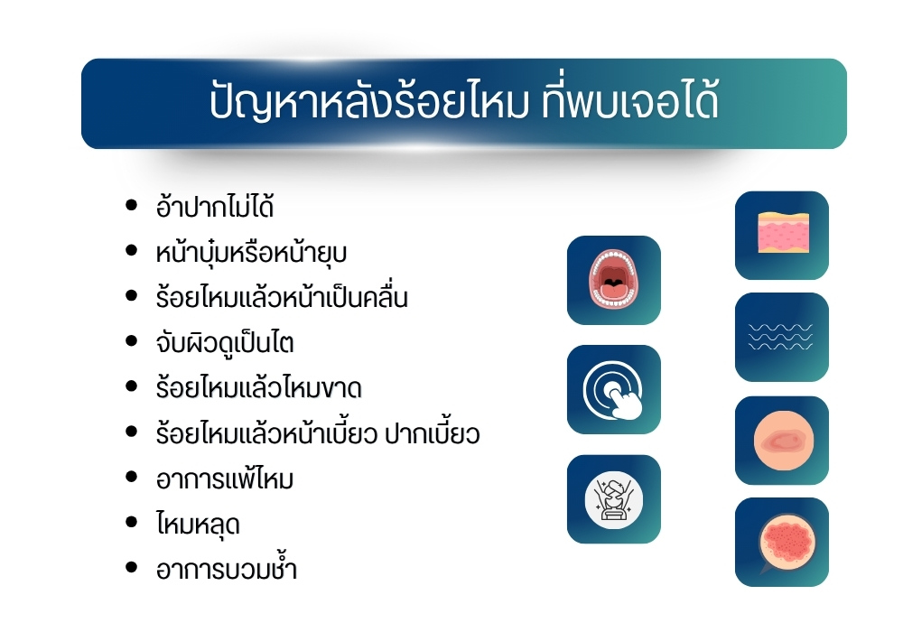 ปัญหาหลังร้อยไหม ที่พบเจอได้
