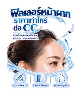 ราคาฟิลเลอร์หน้าผาก