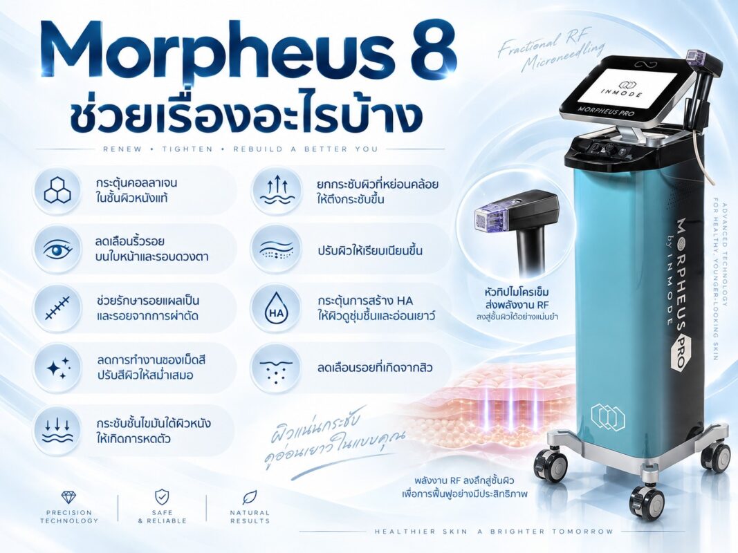 Morpheus 8 ช่วยเรื่องอะไรบ้าง