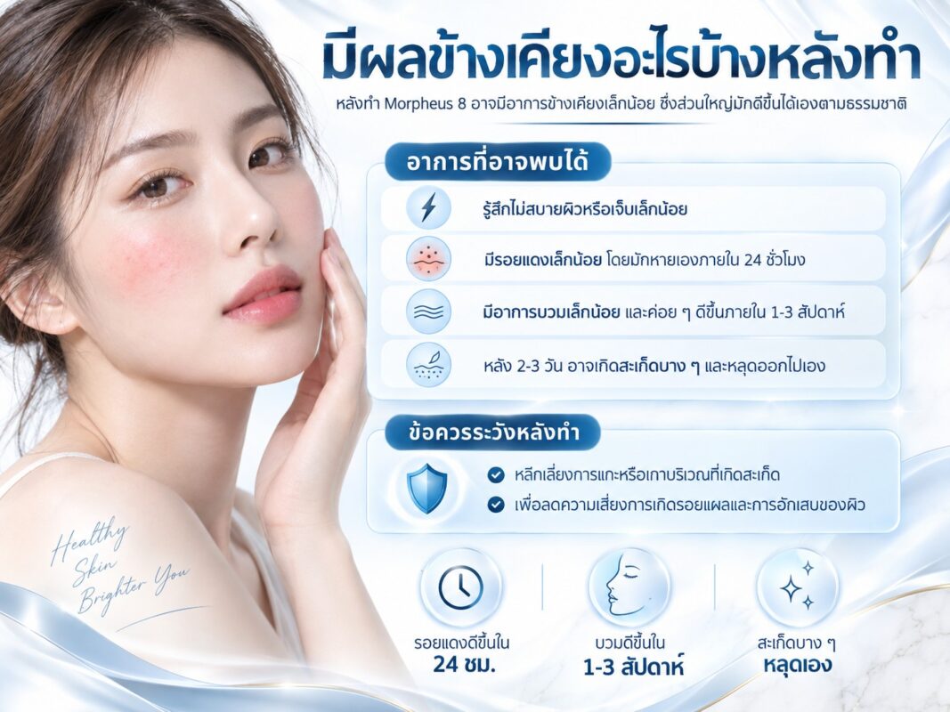 มีผลข้างเคียงอะไรบ้างหลังทำ