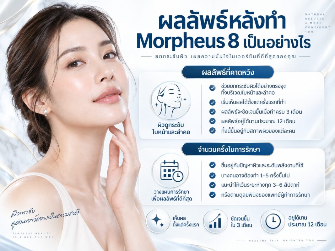 ผลลัพธ์หลังทำ Morpheus 8 เป็นอย่างไร