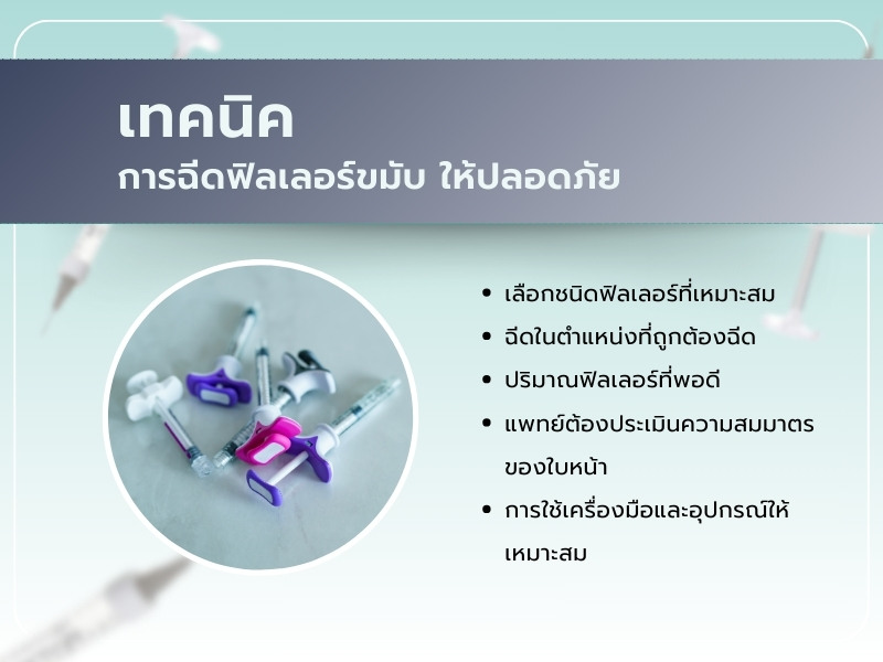 เทคนิคฉีดฟิลเลอร์ขมับ ให้ปลอดภัย