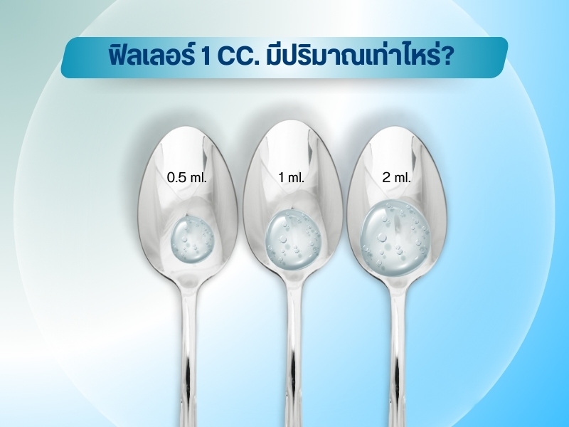 ฟิลเลอร์ 1 CC ปริมาณเท่าไหร่