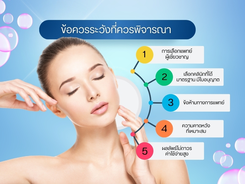 ข้อควรระวังที่ควรพิจารณา