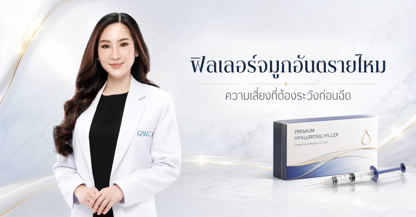 ฟิลเลอร์จมูกอันตรายไหม ความเสี่ยงที่ต้องระวังก่อนฉีด