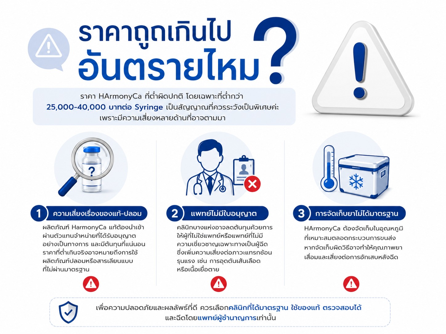 ราคาถูกเกินไปอันตรายไหม ?