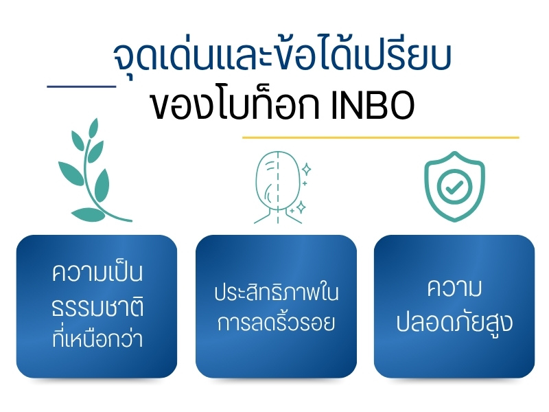 จุดเด่นและข้อได้เปรียบของโบท็อก INBO