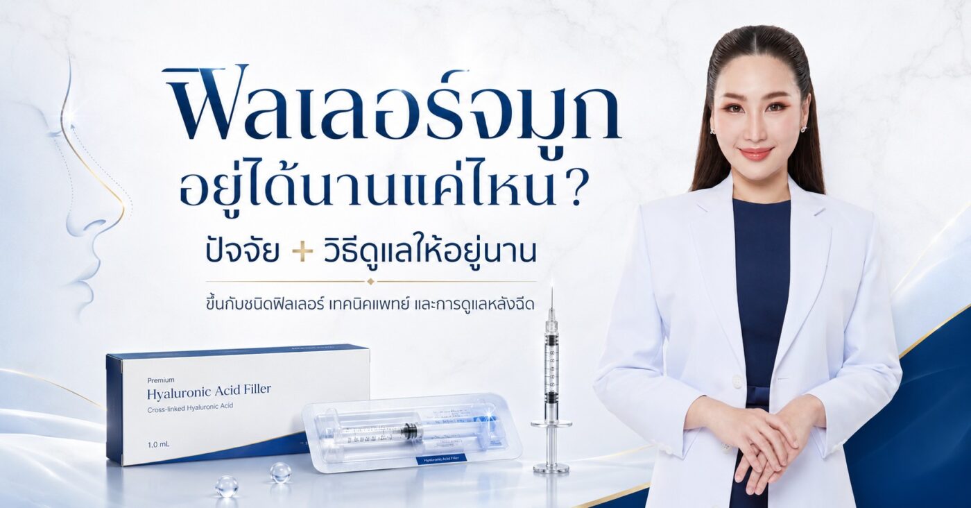 ฟิลเลอร์จมูกอยู่ได้นานแค่ไหน