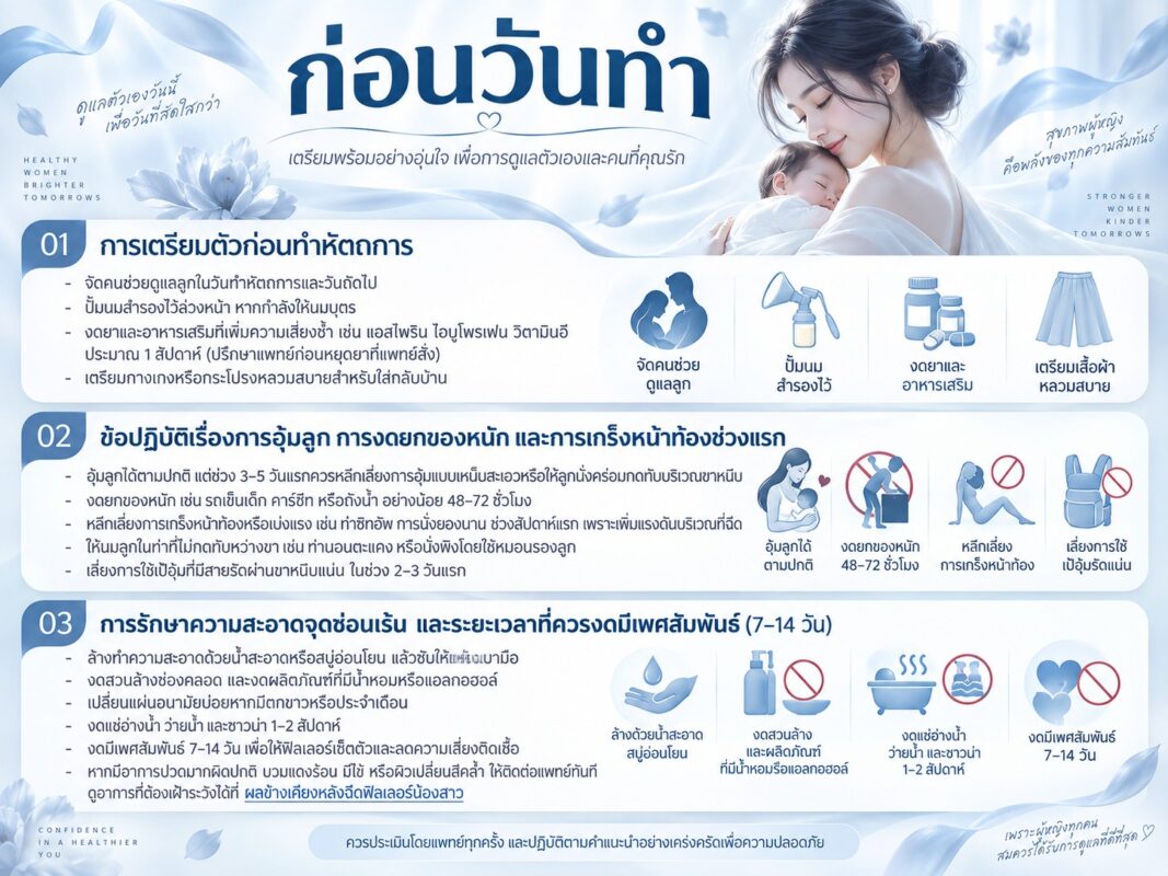 การเตรียมตัวและการดูแลตัวเองหลังฉีดฟิลเลอร์ สำหรับคุณแม่ลูกอ่อน