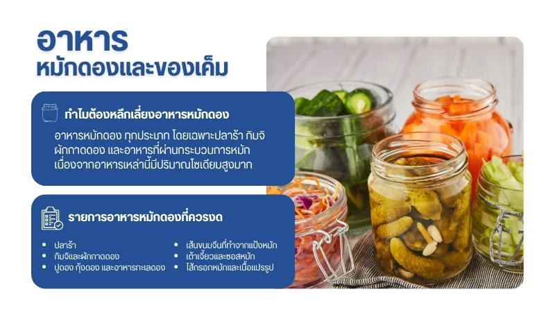 อาหารหมักดองและของเค็ม