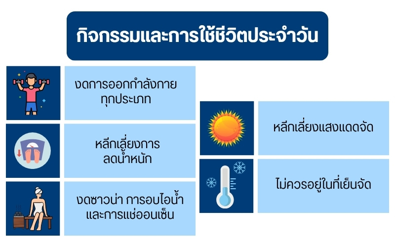 ข้อห้ามหลังฉีดไขมันหน้า กิจกรรมและการใช้ชีวิตประจำวัน