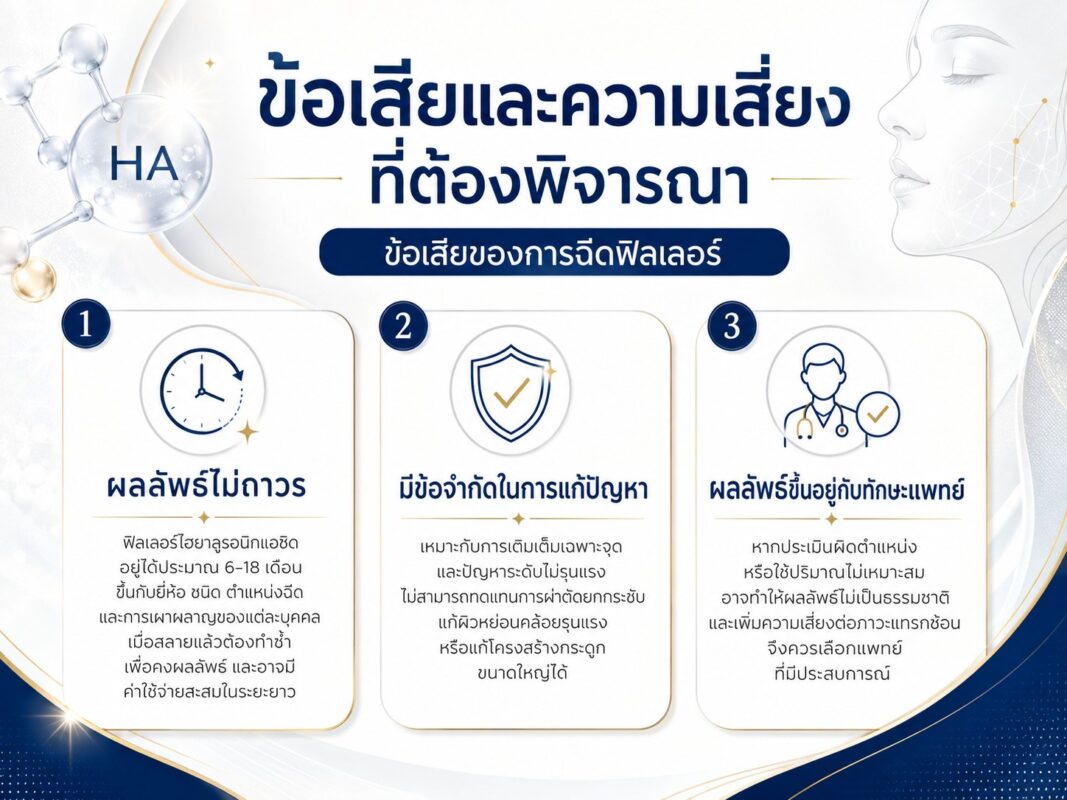 ข้อเสียและความเสี่ยงที่ต้องพิจารณา
