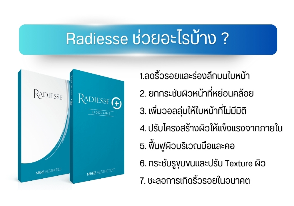 Radiesse ช่วยอะไรบ้าง ?