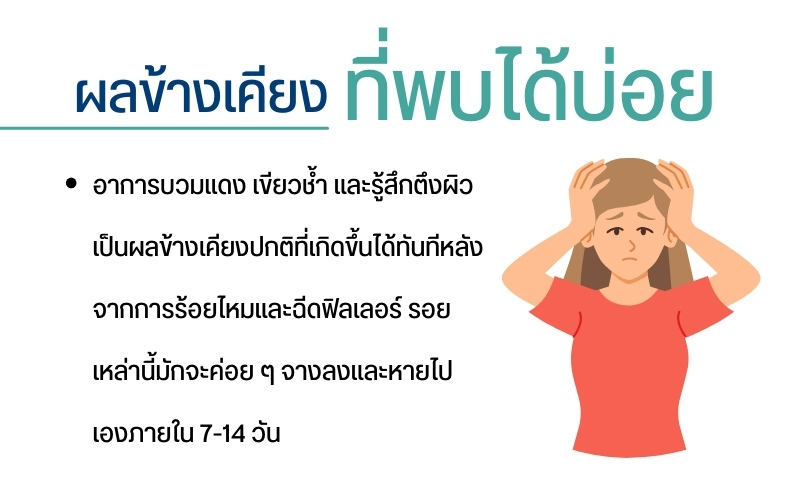 ผลข้างเคียงที่พบได้บ่อย