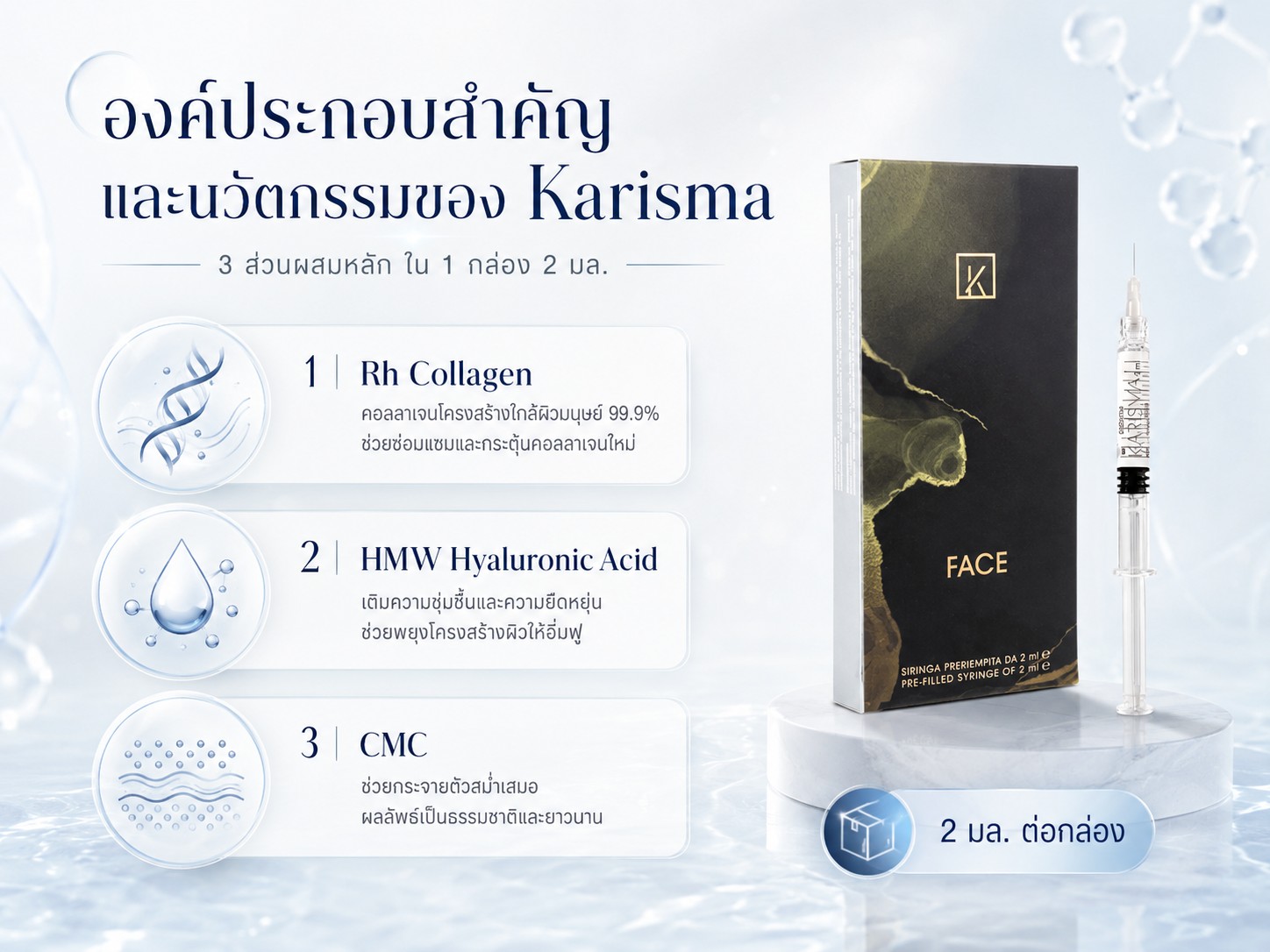 องค์ประกอบสำคัญและนวัตกรรมของ Karisma
