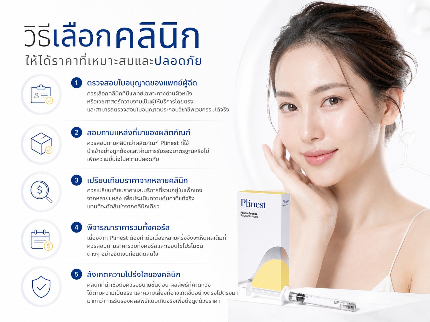 ทำไมต้องทำ Plinest ที่ RWC Clinic