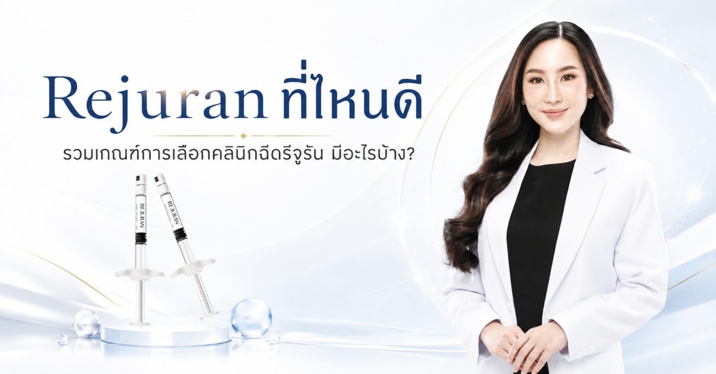 Rejuran ที่ไหนดี รวมเกณฑ์การเลือกคลินิกฉีดรีจูรัน มีอะไรบ้าง?