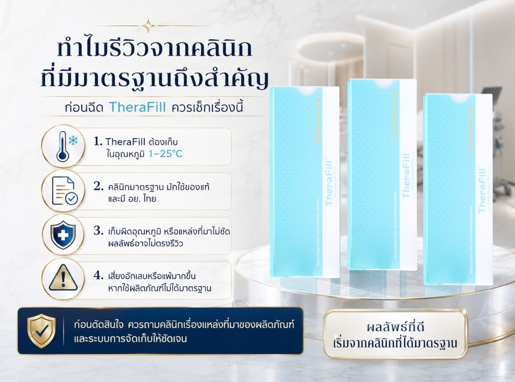 ทำไมรีวิวจากคลินิกที่มีมาตรฐานถึงสำคัญ