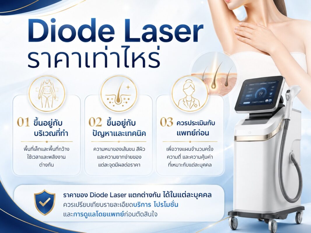 Diode Laser ราคาเท่าไหร่