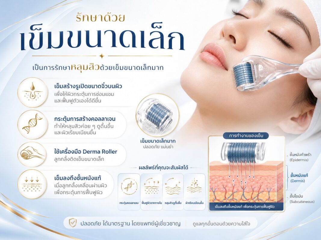 รักษาด้วยเข็มขนาดเล็ก